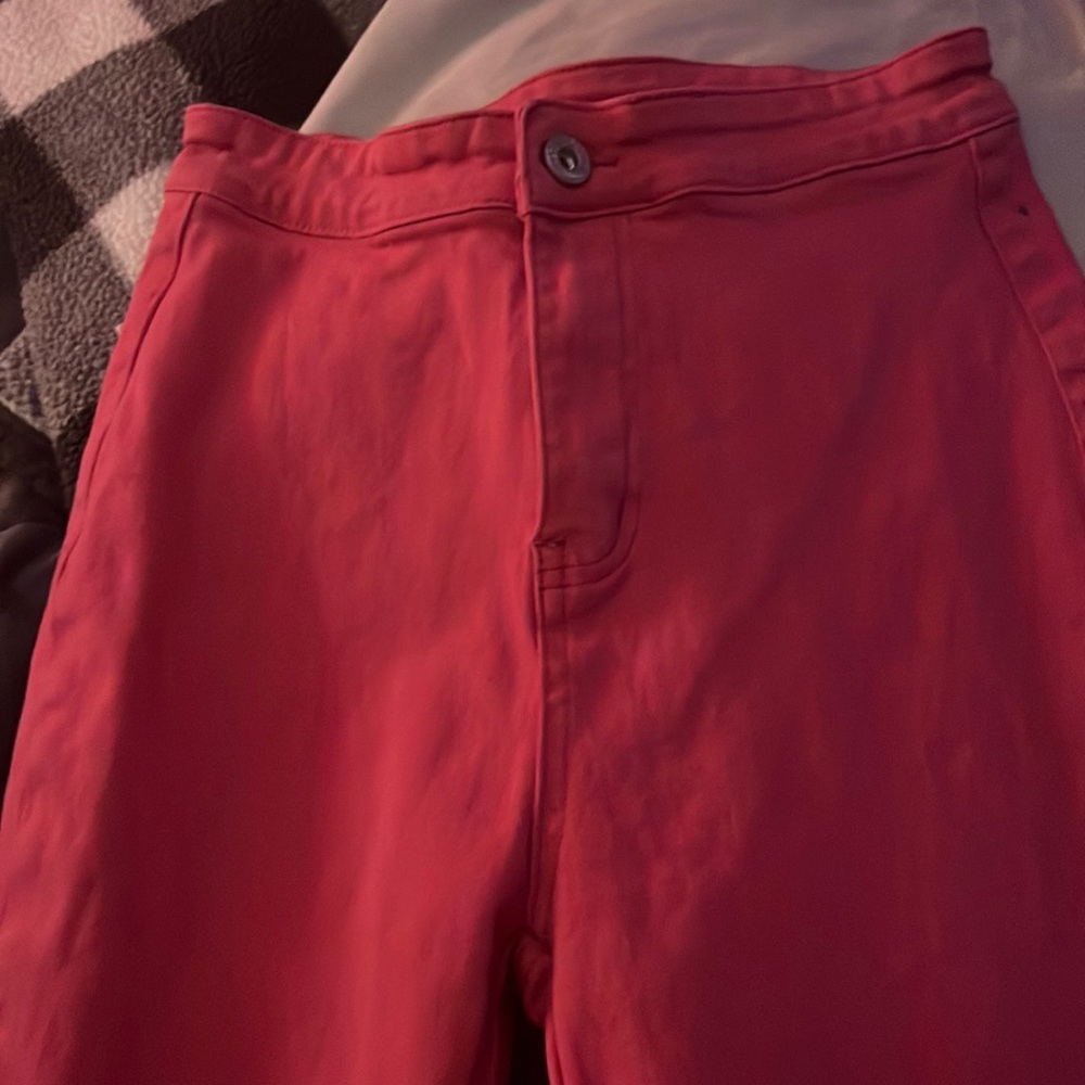 Pink bell bottoms
